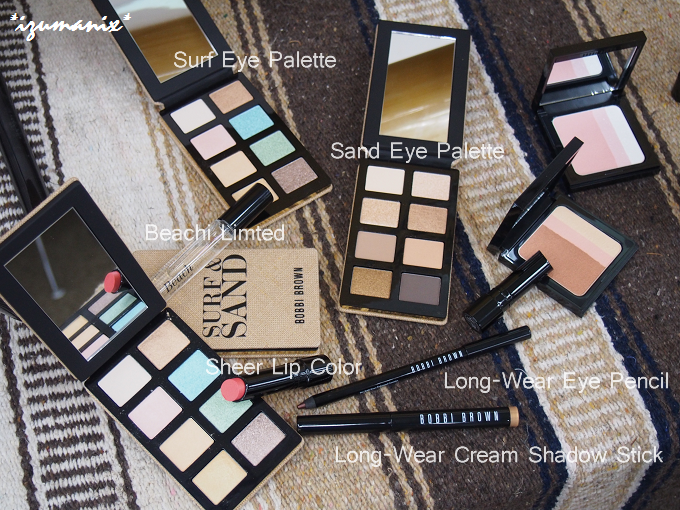 ボビイ ブラウンのサーフ & サンド コレクション サーフ アイパレット サンド アイパレット ビーチ リミテッド<